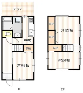 広島県廿日市市友田【一戸建】の間取り