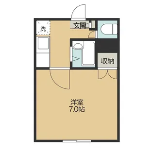 カミングビル【3階】の間取り