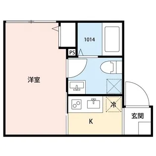 神奈川県横浜市南区日枝町4【アパート】の間取り