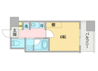 京都府京都市下京区朱雀北ノ口町【マンション】の間取り