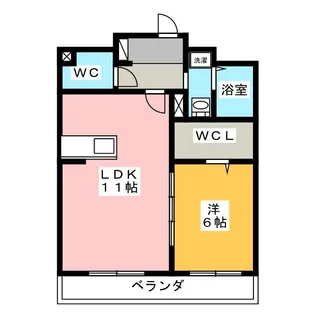 Prune【3階】の間取り