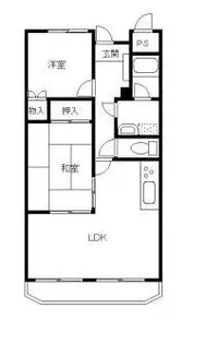 第3洋行ビル サンブルーメ【3階】の間取り