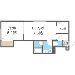 VILLA・POPOLOII【1階】の間取り