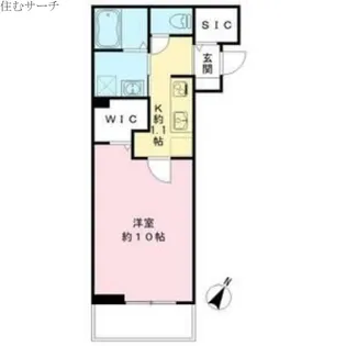 YOUR MAISON camellia【1階】の間取り