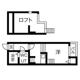 クリスタルガーデン【1階】の間取り