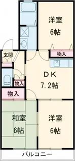 レジデンスK【2階】の間取り