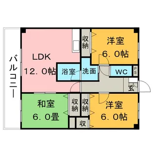 SKマルベリーI【3階】の間取り
