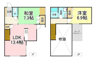 バウムハウゼ・アインスの間取り