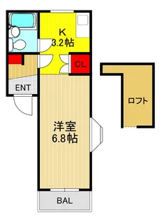 埼玉県川口市飯塚3【アパート】の間取り