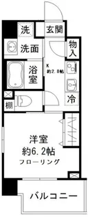 東京都台東区千束3【マンション】の間取り
