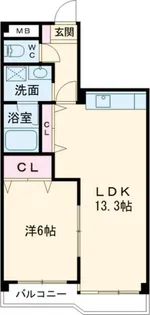 奈良県奈良市秋篠町【マンション】の間取り