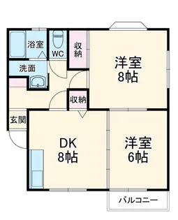 WITH【2階】の間取り
