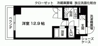 京都府京都市上京区北小路中之町【マンション】の間取り