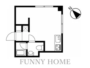 東京都目黒区三田2【マンション】の間取り