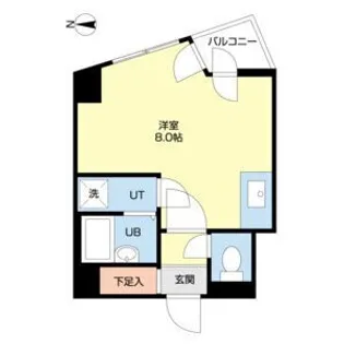 プライムパーク円山公園【5階】の間取り