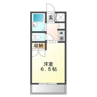 1Kの間取り画像