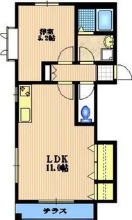メゾンエクセリアB棟【1階】の間取り