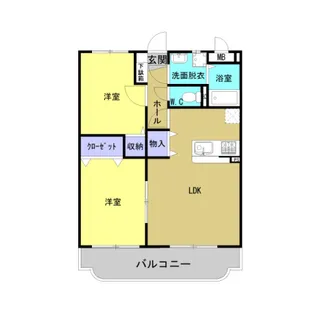 ユーミーイングリッシュ【1階】の間取り