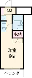 リエス高尾【4階】の間取り