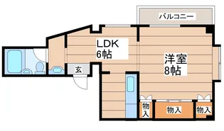 コンフォート泉【3階】の間取り