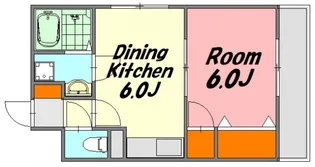 広島県広島市中区西十日市町【マンション】の間取り