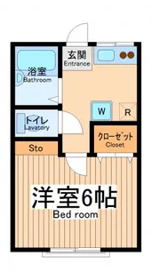 ルミエールアサヒ【2階】の間取り