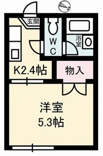 ヴィラ光陽 B棟【2階】の間取り