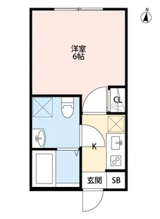 エクシリア北綾瀬(エクシリアキタアヤセ)【1階】の間取り