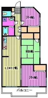 センチュリー東大宮【1階】の間取り