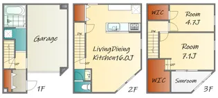 ソラーナ横川【1階】の間取り