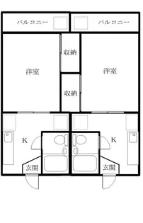 プレザント373【2階】の間取り
