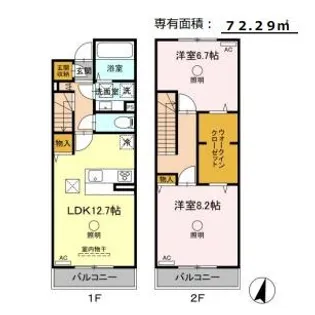 ブロリーの間取り