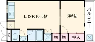 メゾン枚方【4階】の間取り