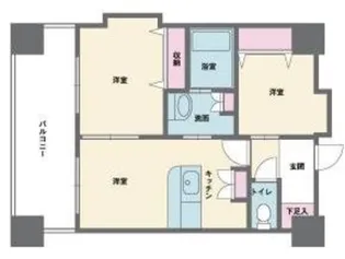 HF西新宿レジデンスWEST【11階】の間取り