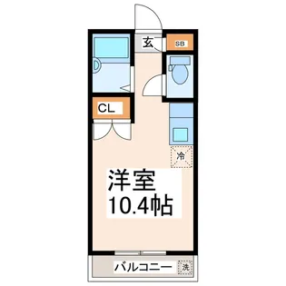 メイン渡鹿【1階】の間取り