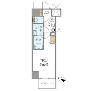 シエル白山 B館【3階】の間取り