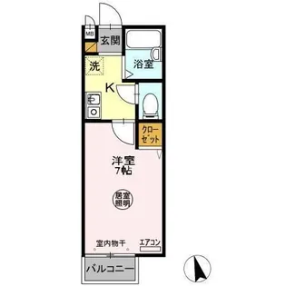 RAPTORーMIK【1階】の間取り