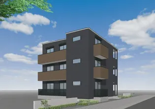 流山市東深井 新築アパート【2階】の外観