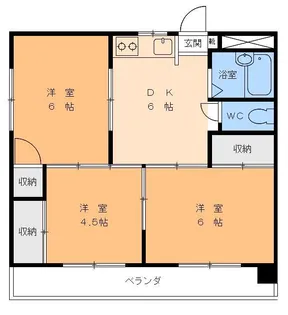 メゾン・ド・メリー【2階】の間取り