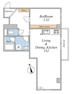 アイプラーザ【2階】の間取り