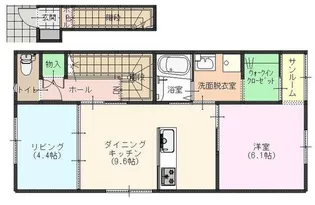 澪II【2階】の間取り