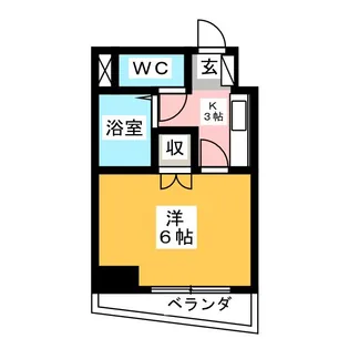 セントラルハイツ中野本町【7階】の間取り