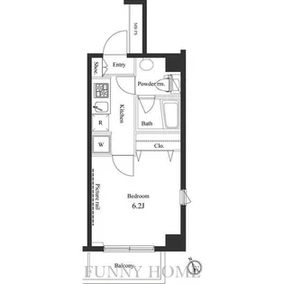 東京都杉並区下高井戸3【マンション】の間取り