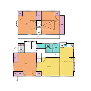 東京都町田市山崎町【一戸建】の間取り