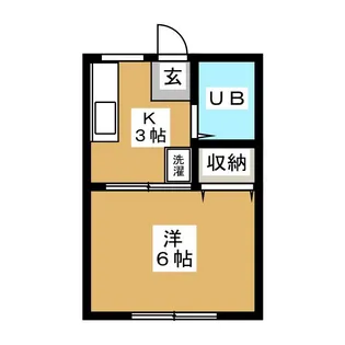 ピアハイツ【1階】の間取り