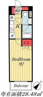 パークアクシス西船橋本郷町【7階】の間取り