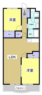 ミレーニア【3階】の間取り