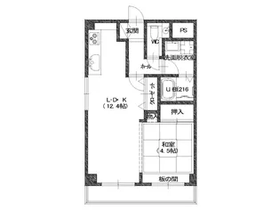 メゾン高麗橋【7階】の間取り