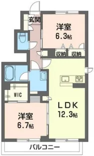 ShaMaison シエロ・セレーノ【1階】の間取り