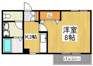 セレナーデ【1階】の間取り